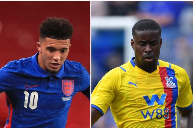 Jadon Sancho, Marc Guehi and Boubakary Soumare will look to make their mark in the Premier League this season (PA)