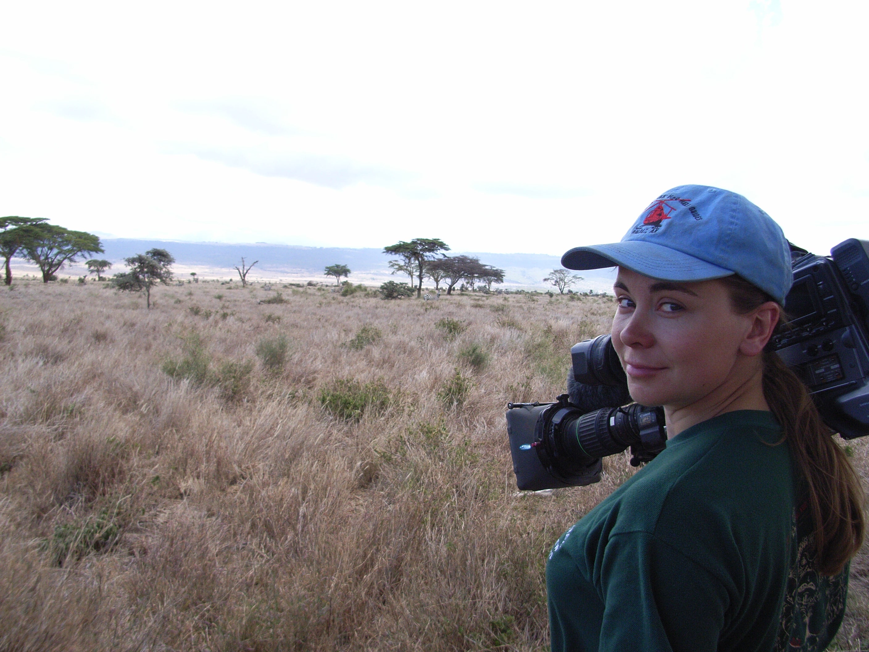 Belinda Kirk filming for the BBC in Kenya (Handout/PA)