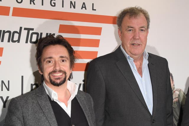 <p>Richard Hammond and Jeremy Clarkson pictured in 2019</p>