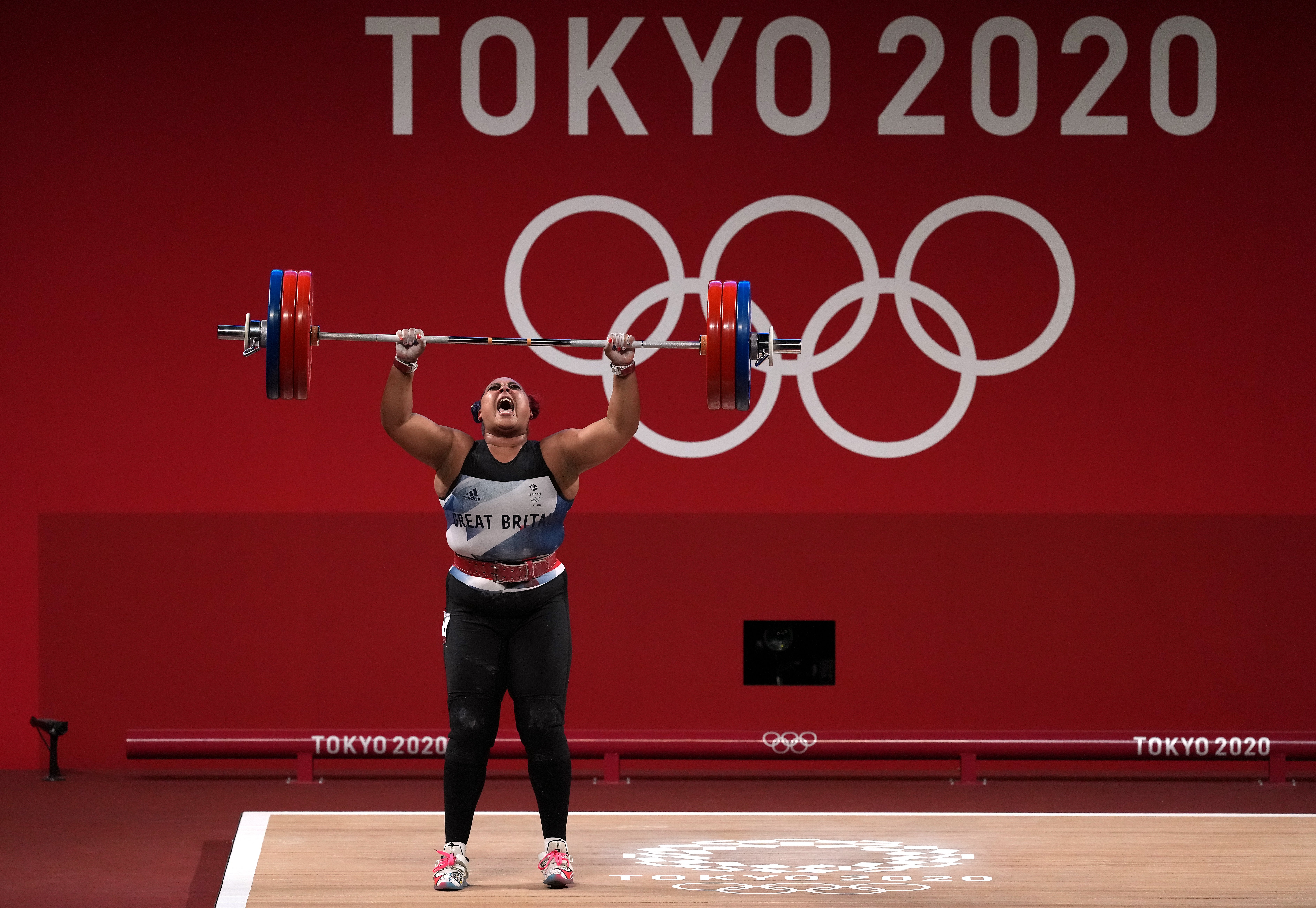 Emily Campbell secured Great Britain’s first women’s Olympic weightlifting medal (Martin Rickett/PA)