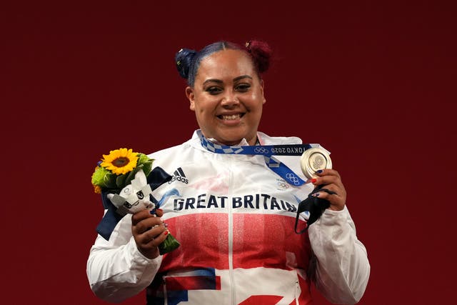 <p>Emily Campbell won silver for Team GB on Monday (Martin Rickett/PA)</p>