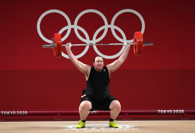 <p>New Zealand’s Laurel Hubbard was the first openly transgender athlete to compete in the Olympic Games</p>