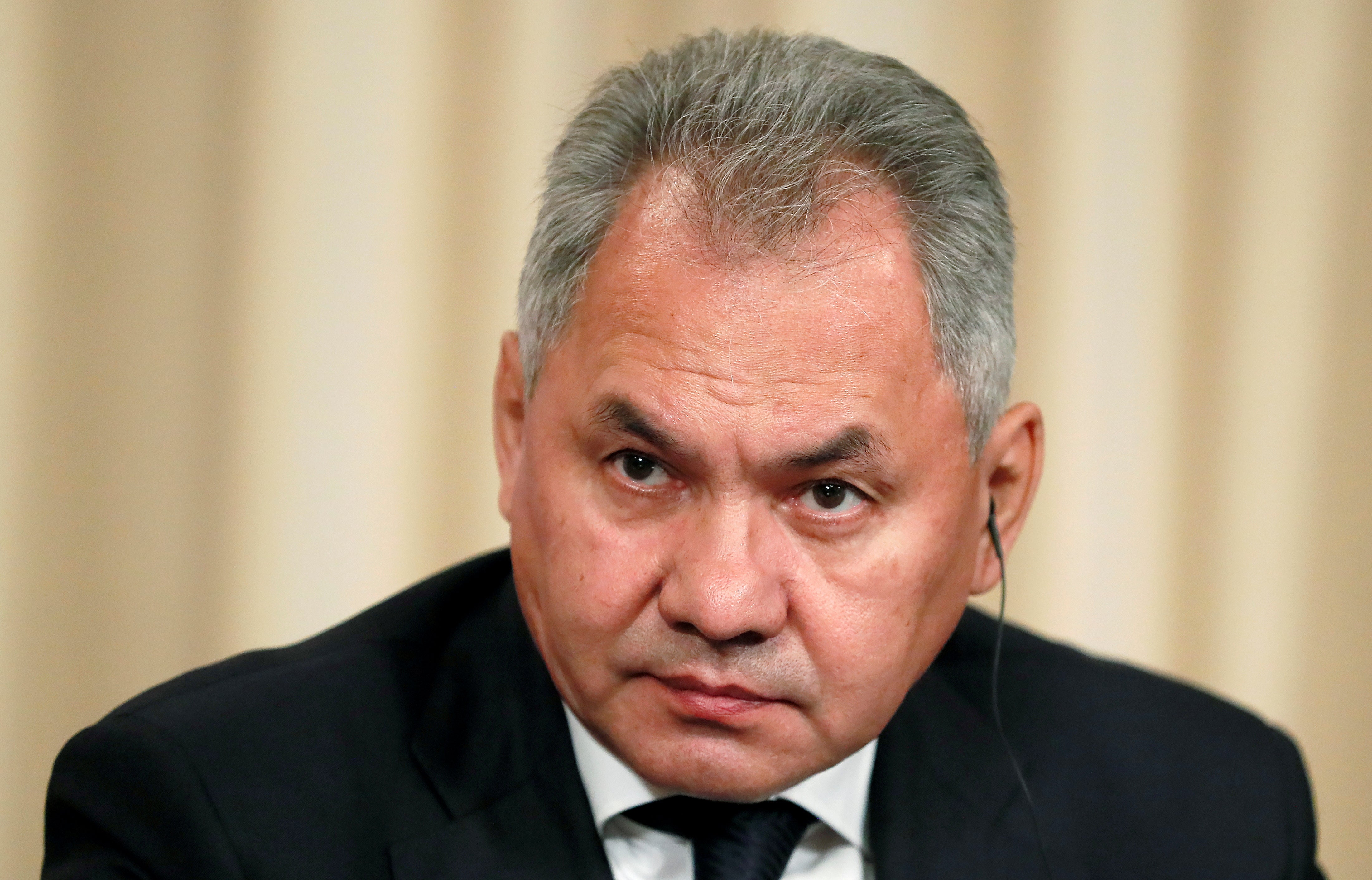 Russian defence minister Sergei Shoigu blames the current security situation in Afghanistan on the hasty US troop withdrawal
