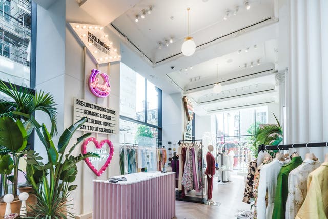 <p>Selfridges launches RESELLFRIDGES, a boutique that allows brides, grooms and wedding guests to rent wedding outfits</p>