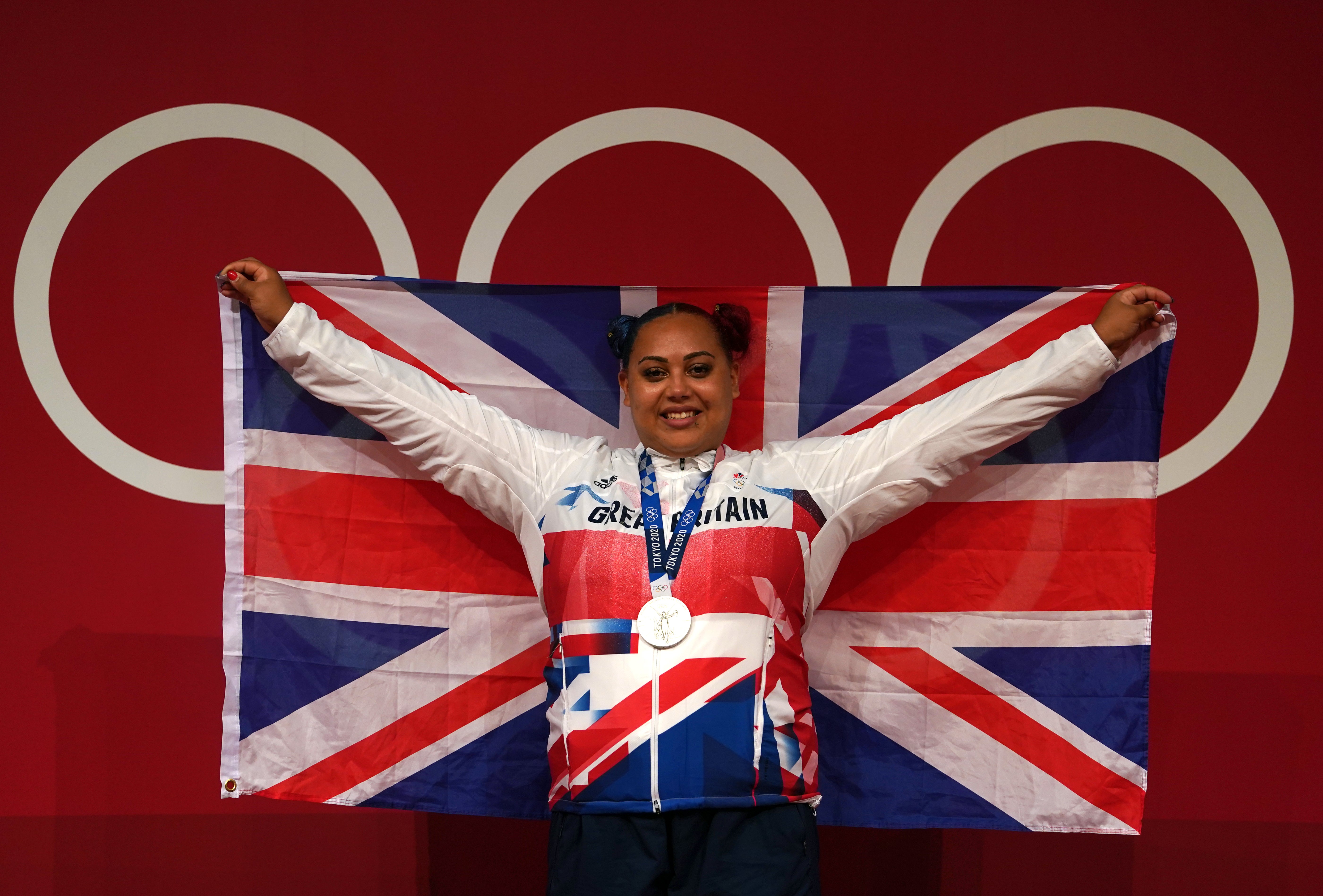 Emily Campbell said she hopes her success will inspire future generations (Martin Rickett/PA)