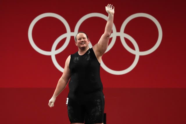 <p>File: Laurel Hubbard became the first transgender sportsperson to compete at the Olympics this year </p>