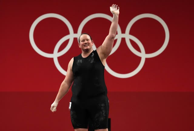 <p>File: Laurel Hubbard became the first transgender sportsperson to compete at the Olympics this year </p>