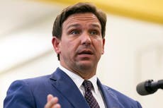 Florida’s Ron DeSantis in war of words with Joe Biden over Covid-19 spread