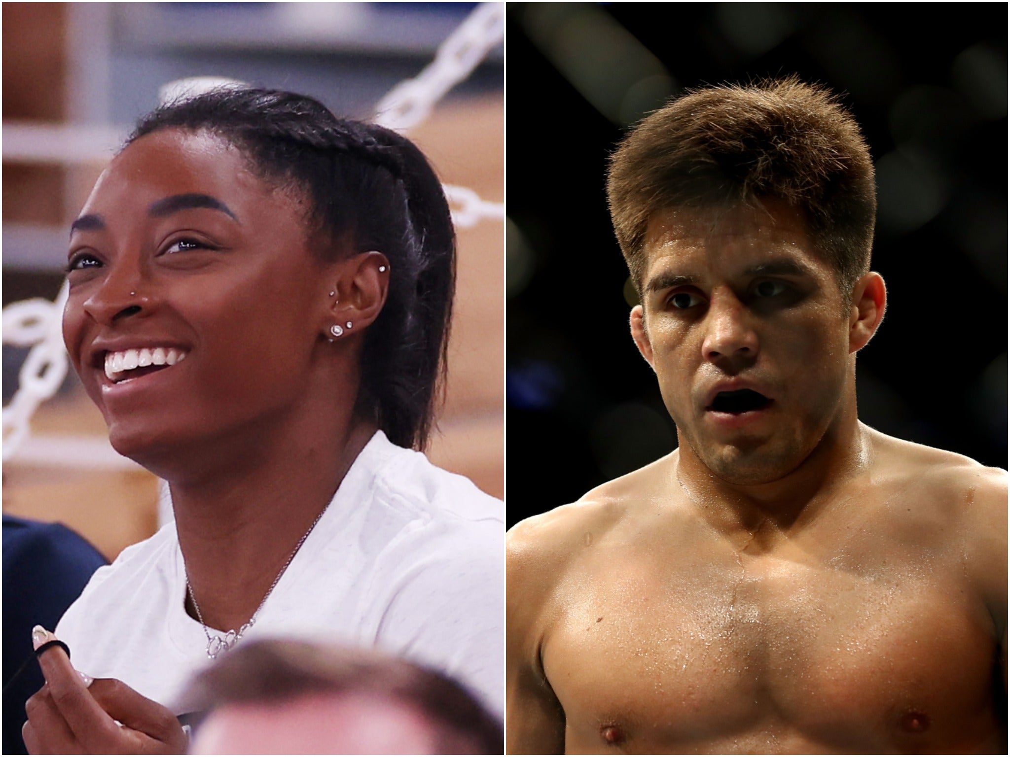 <p>Wrestling 2008 gold medalist Henry Cejudo has said that ‘I do believe sometimes we do need a nice kick in the a**’ while speaking about Simone Biles.</p>