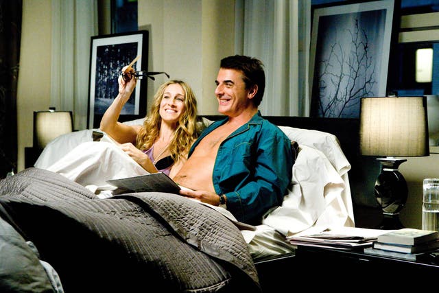 <p>Sarah Jessica Parler and Chris Noth in the 2008 ‘Sex and the City’ movie</p>