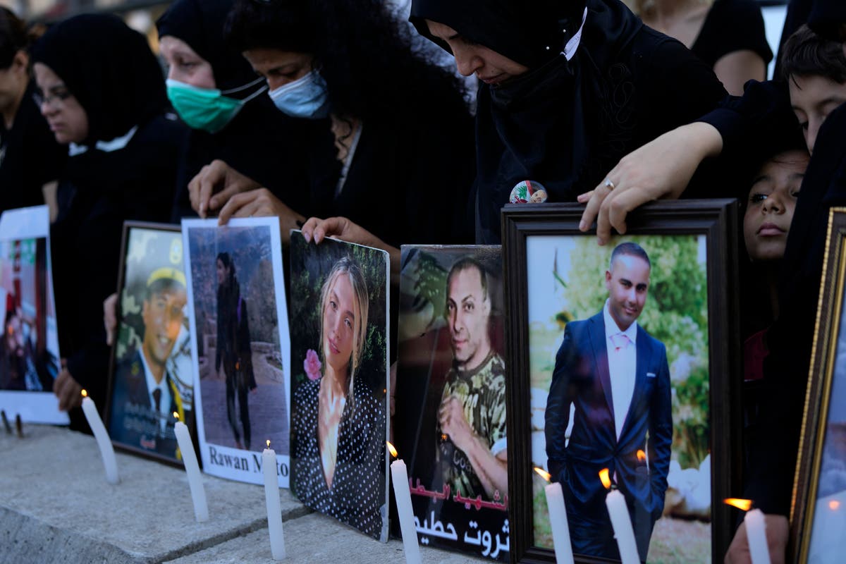 A year later, Beirut blast victims push leaders for justice