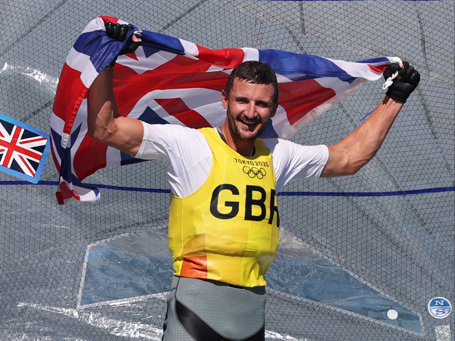 Giles Scott claimed gold on the water once again