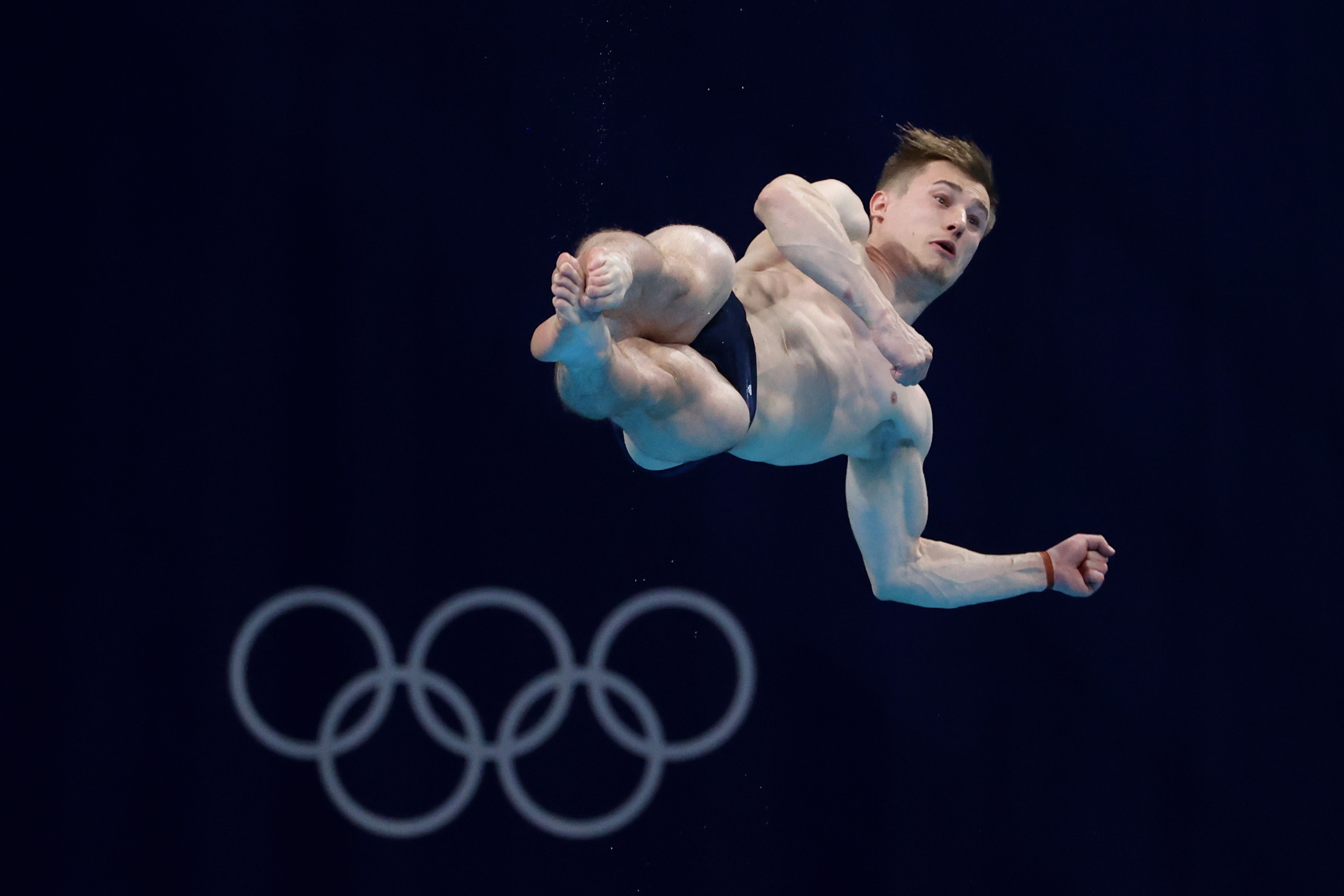 Jack Laugher won the men’s 3m springboard final