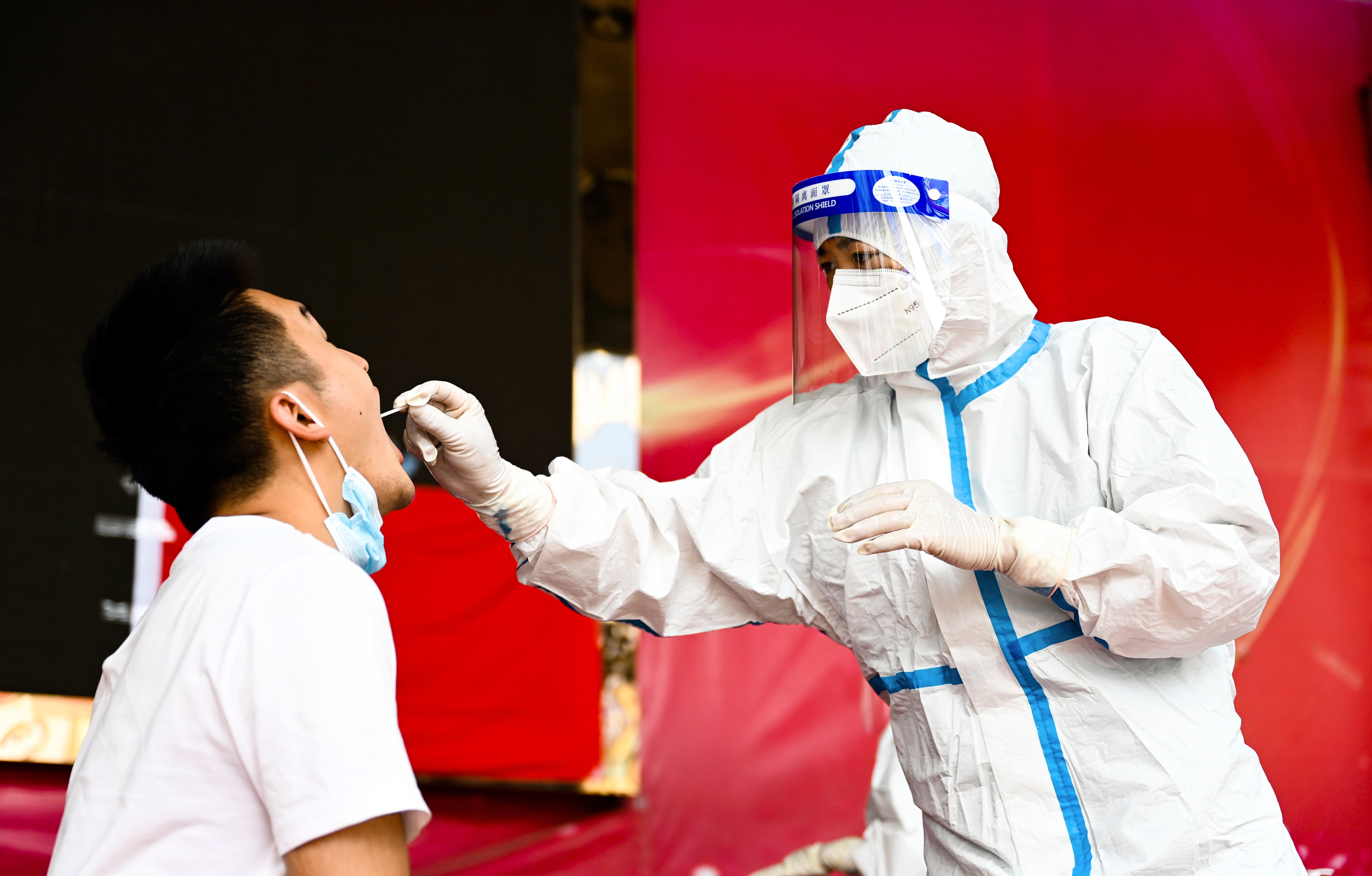 Virus Outbreak China County Testing