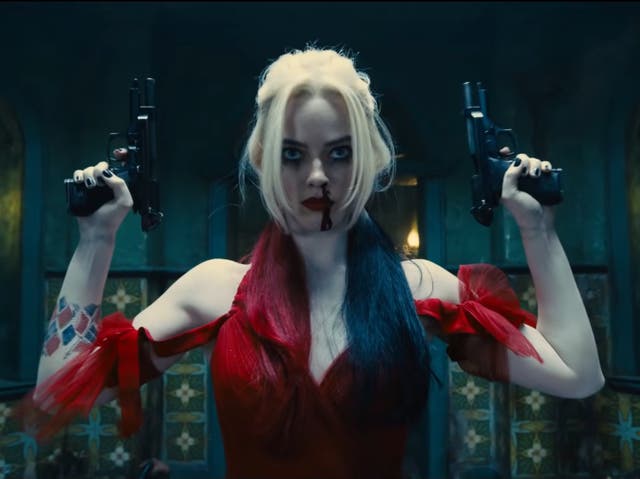 <p>Margot Robbie as Harley Quinn in ‘The Suicide Squad'</p>