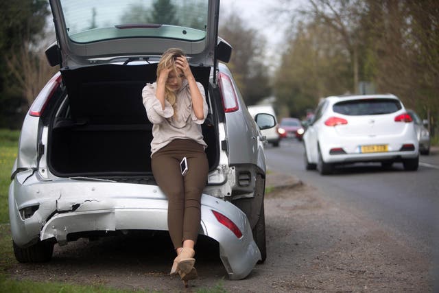 Insurance giant Direct Line notched up a hike in half-year profits amid a slump in motor claims as the pandemic saw fewer drivers on the road (PA)