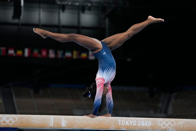 <p>‘Simone Biles is a woman in command of herself, in charge of her body’</p>
