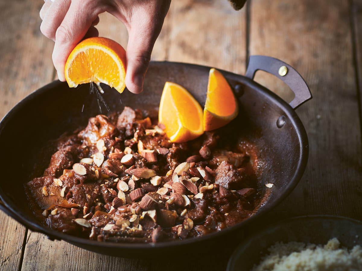 Lamb and date tagine: An easy, freezable meal to take camping