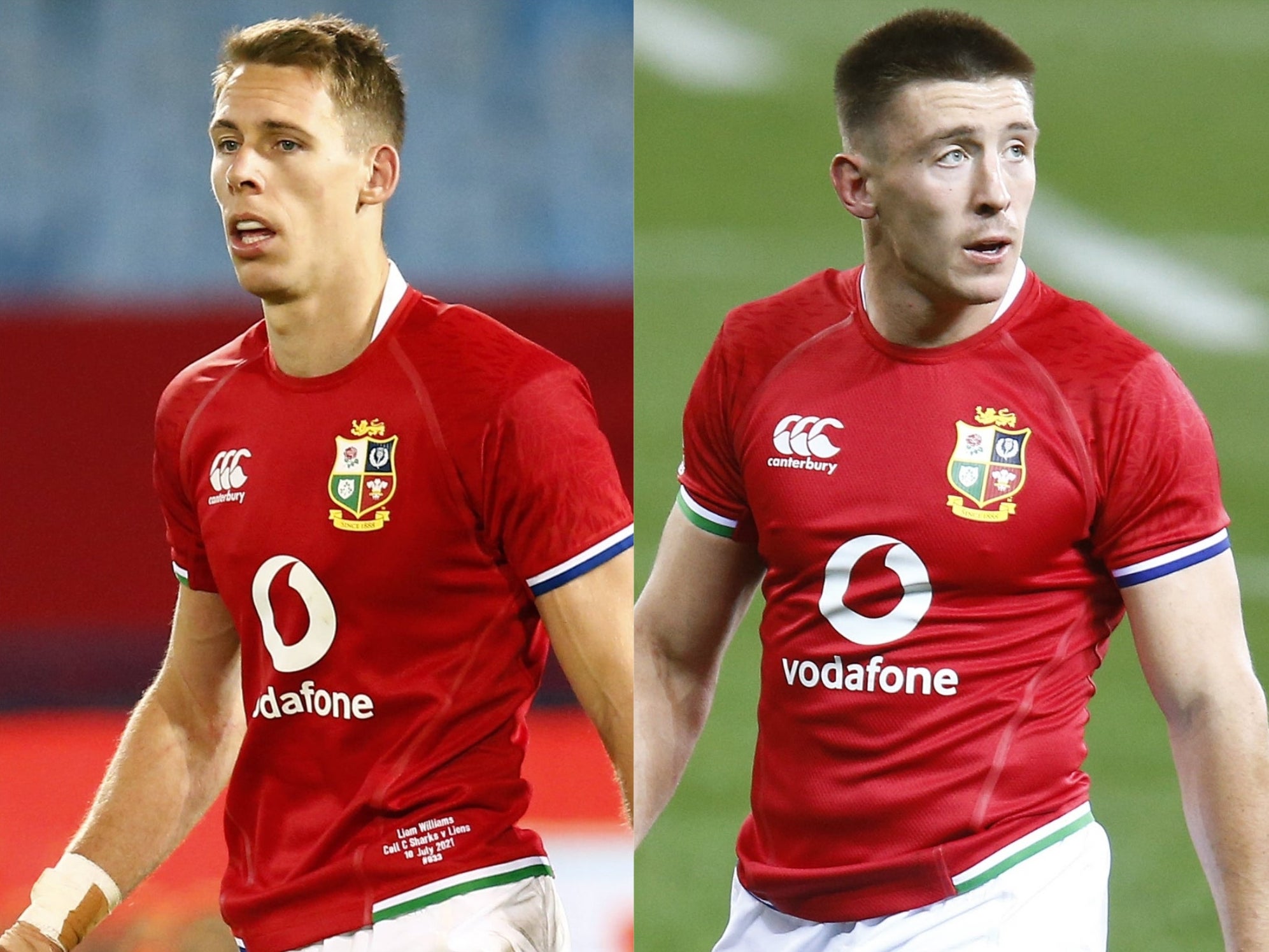 Liam Williams and Josh Adams will start for the Lions in Saturday’s series decider against South Africa