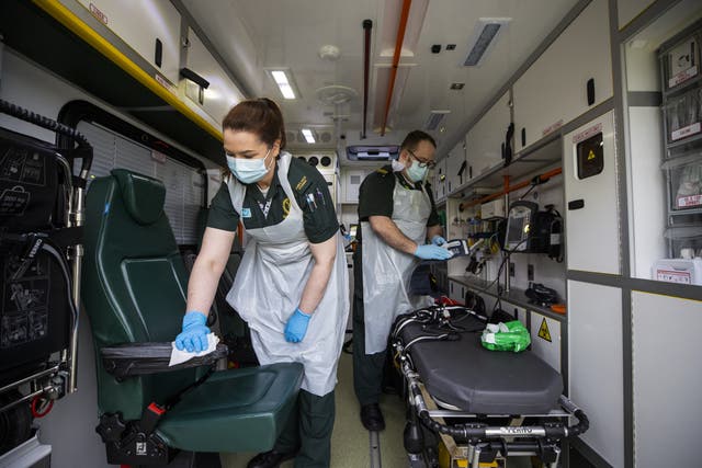 <p>Currently, it can take around 30 to 40 minutes to disinfect an ambulance</p>