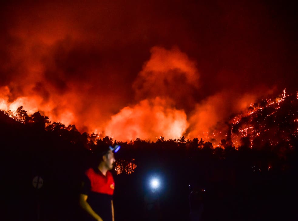 TURQUIA-INCENDIOS FORESTALES