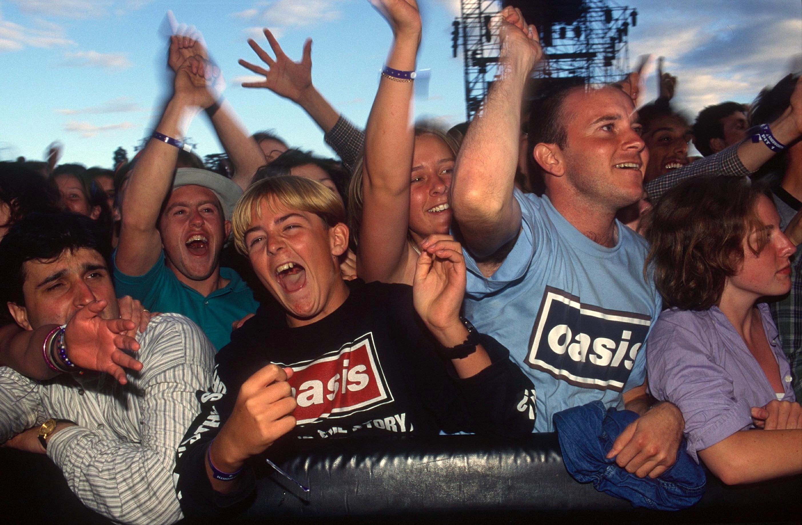 ‘It was a very hedonistic audience’ – Oasis fans at Knebworth