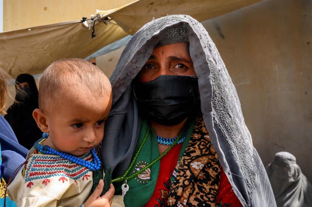 <p>Civilians have no choice but to flee Helmand province and its capital city Lashkar Gah</p>