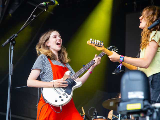 <p>The Big Moon perform at Standon Calling Festival</p>