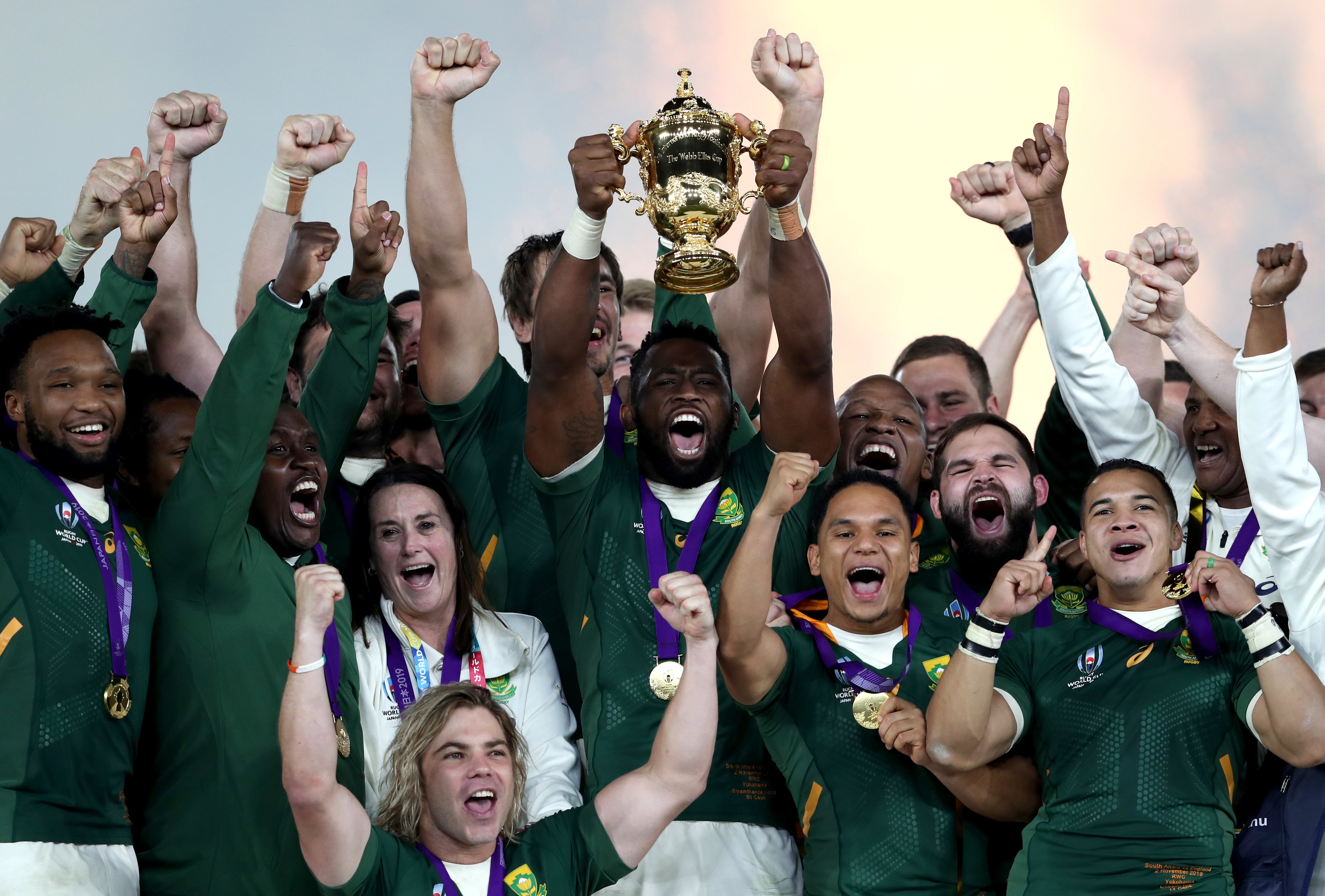 South Africa were crowned world champions in 2019 (David Davies/PA)