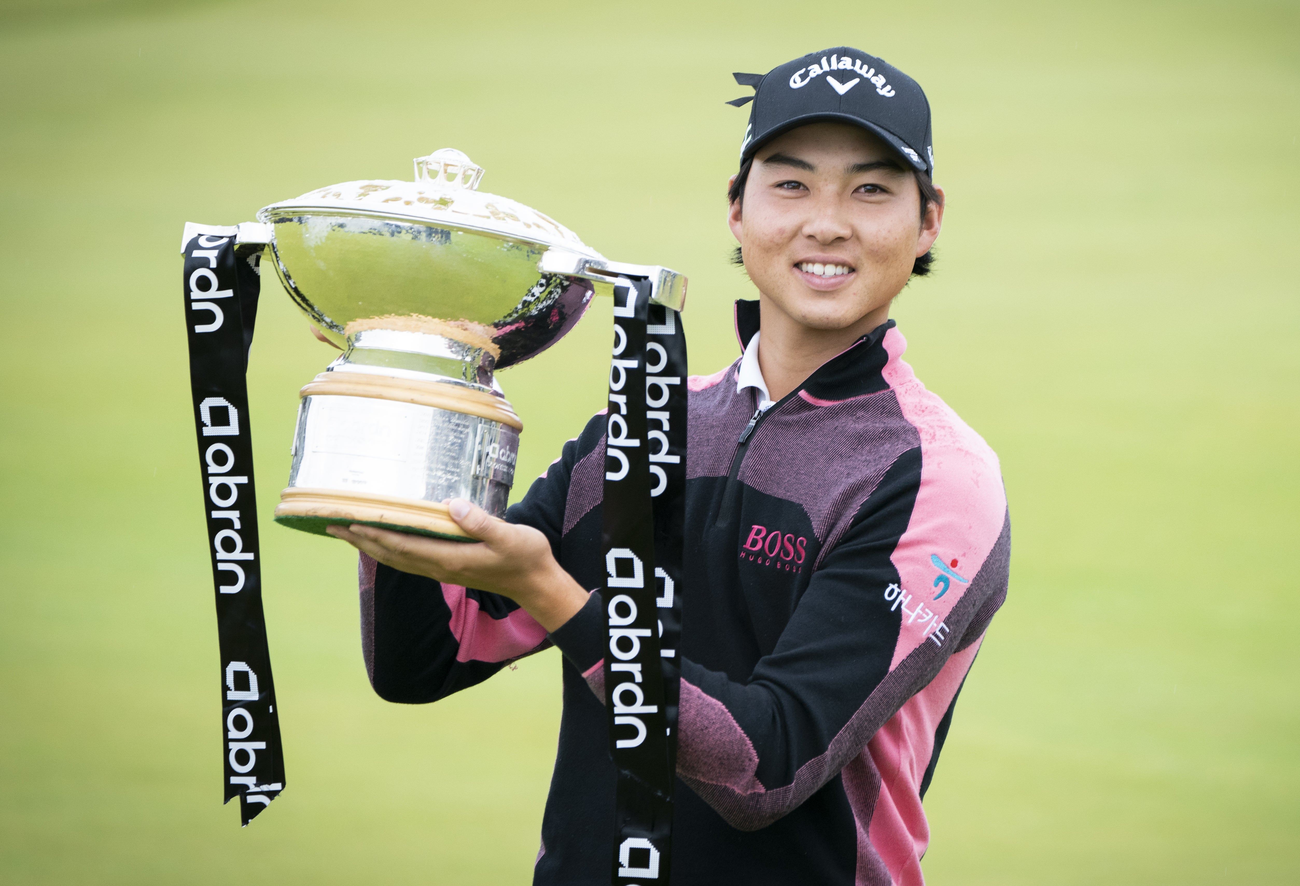 Min Woo Lee won the 2021 abrdn Scottish Open at The Renaissance Club (Jane Barlow/PA)
