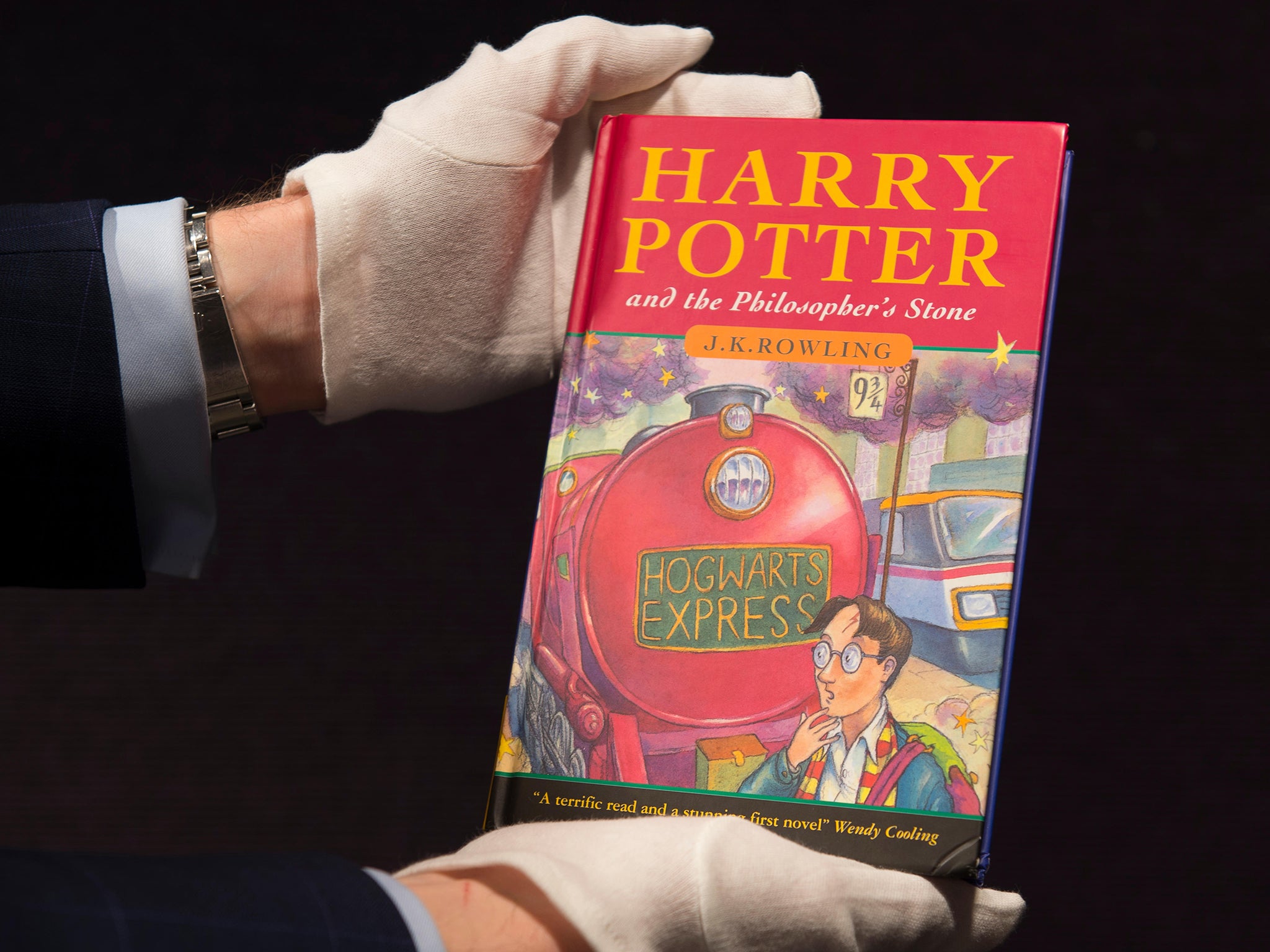 A signed copy of ‘Harry Potter and the Philosopher’s Stone’ recently sold for £80,000