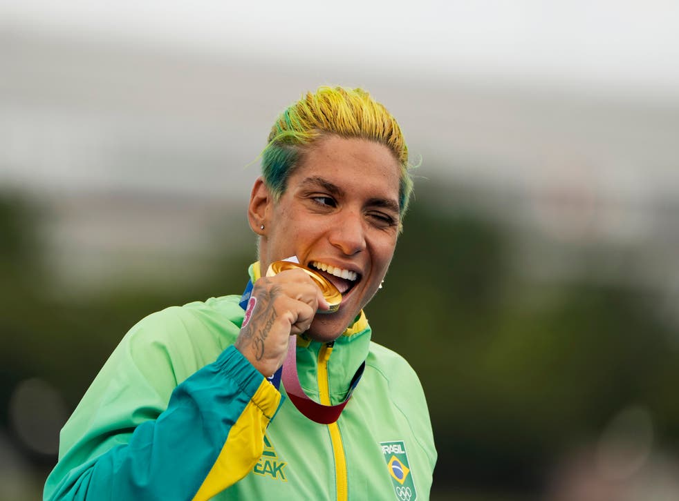 Olympics Latest: Brazil's Cunha wins women's marathon swim Netherlands American Tokyo Australia ...