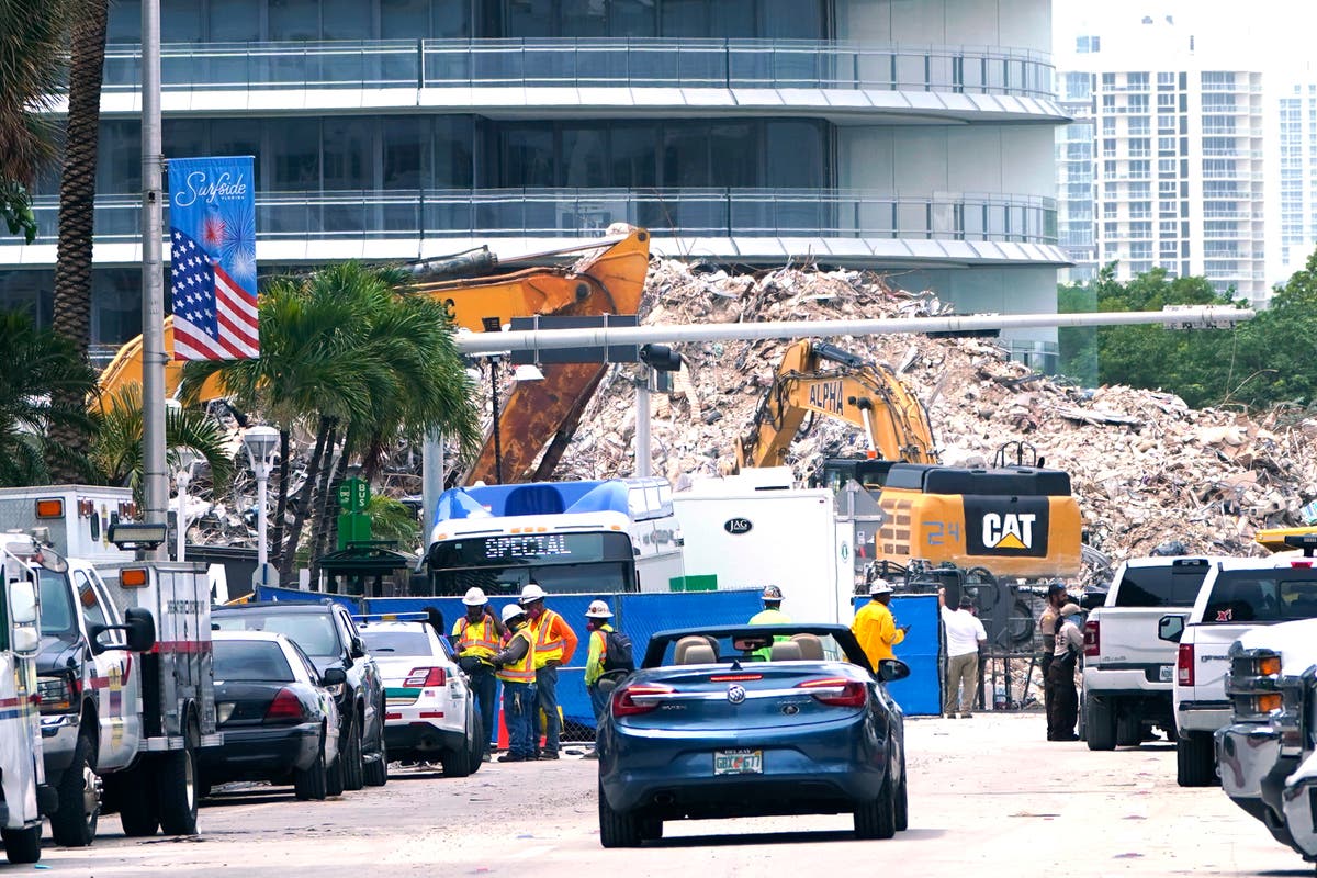 Video released of officers responding to condo collapse