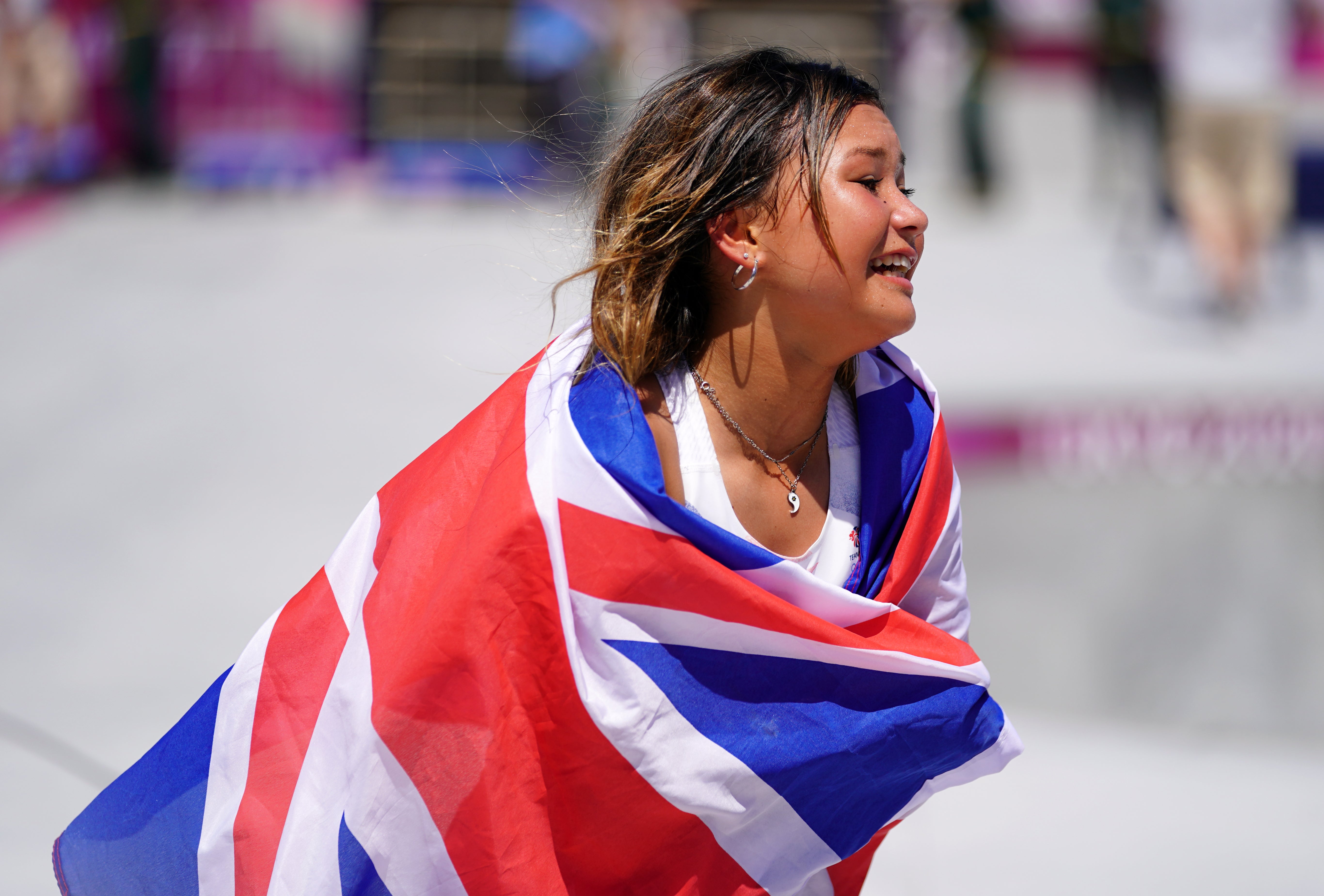 Sky Brown fought back from an horrific crash last year to reach the Olympic podium (Adam Davy/PA)