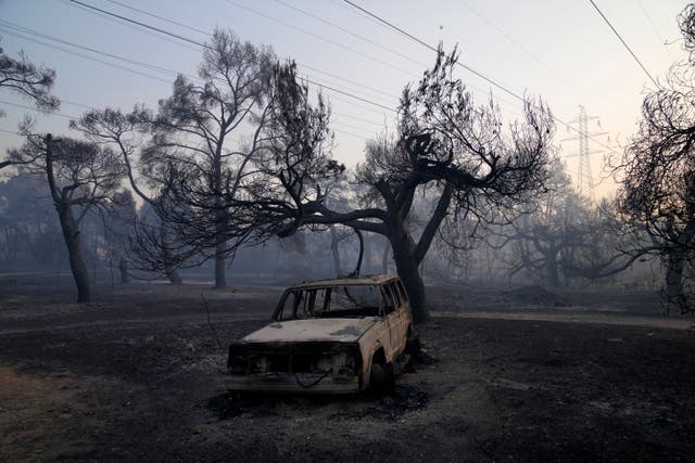 Greece Wildfire