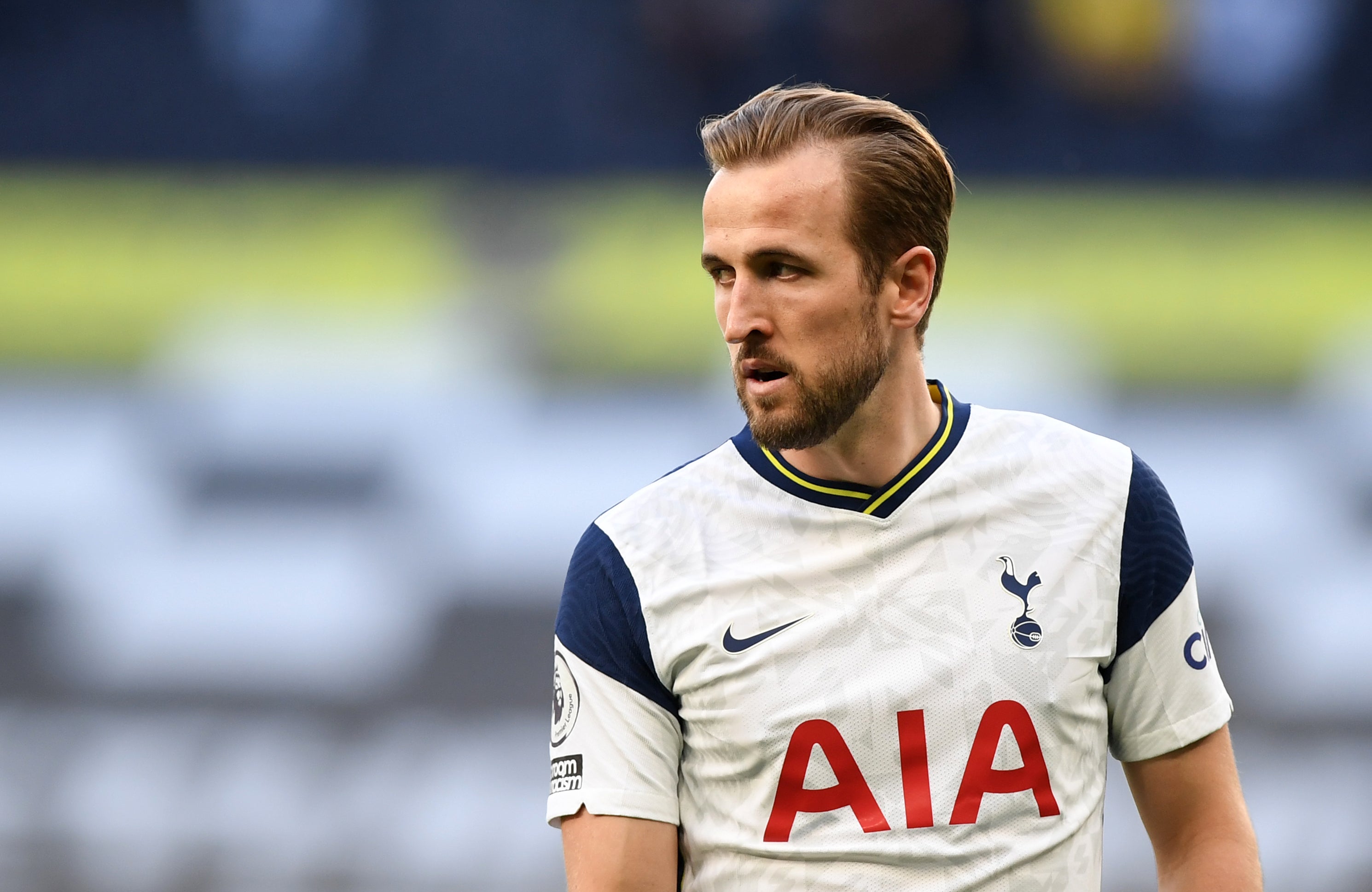 Harry Kane may be eyeing the door at Tottenham but his sale to Manchester City is still far from sealed (Daniel Leal-Olivas/PA)