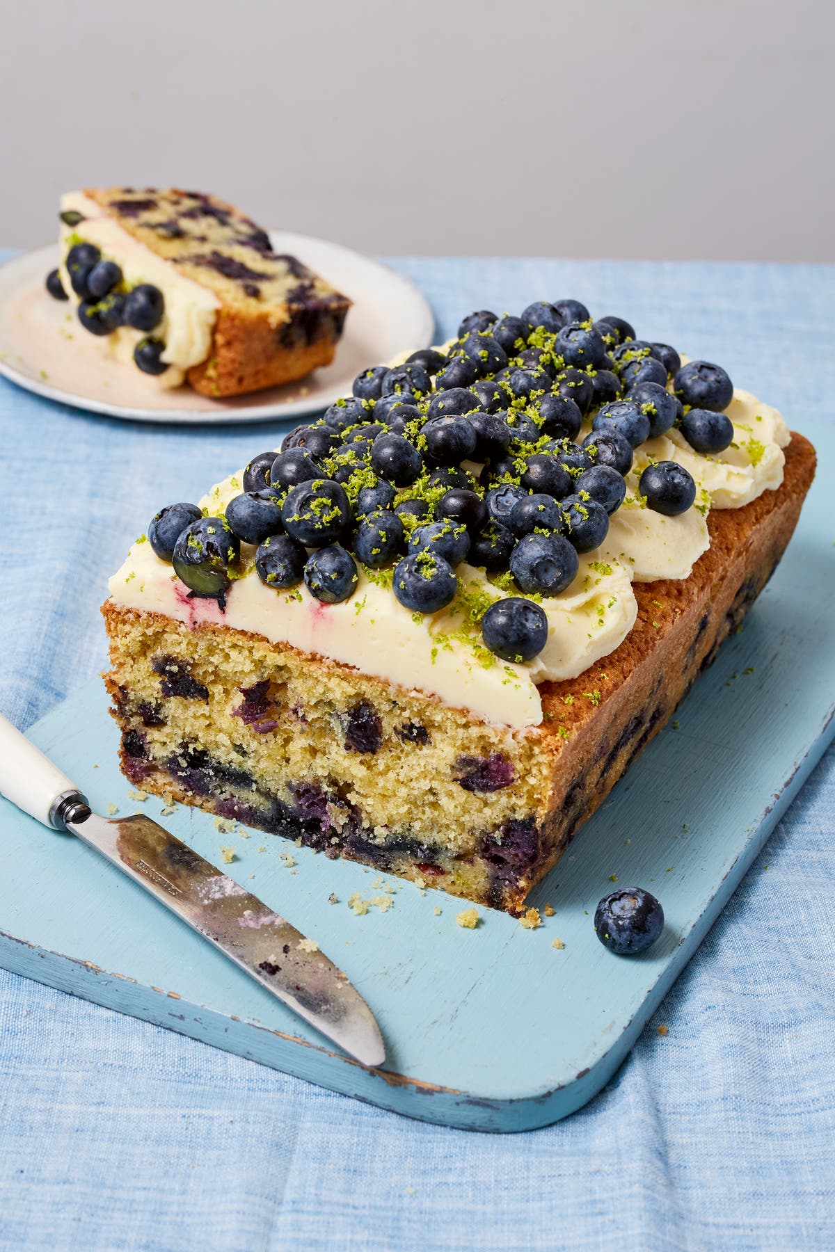 Sit down with Jane Dunn&rsquo;s delicious blueberry lime loaf cake this summer