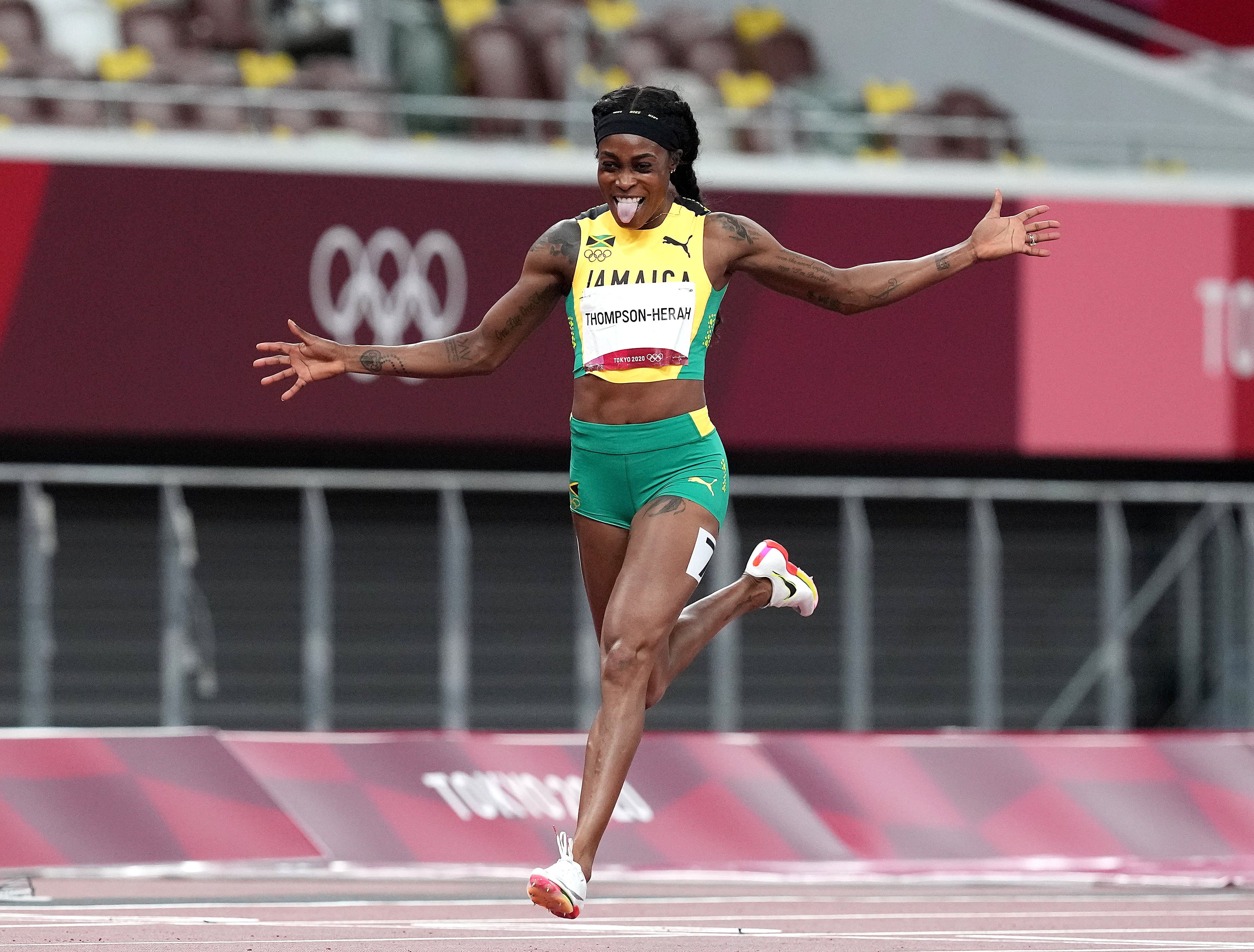 Elaine Thompson-Herah is among those to break records in Tokyo (Martin Rickett/PA)