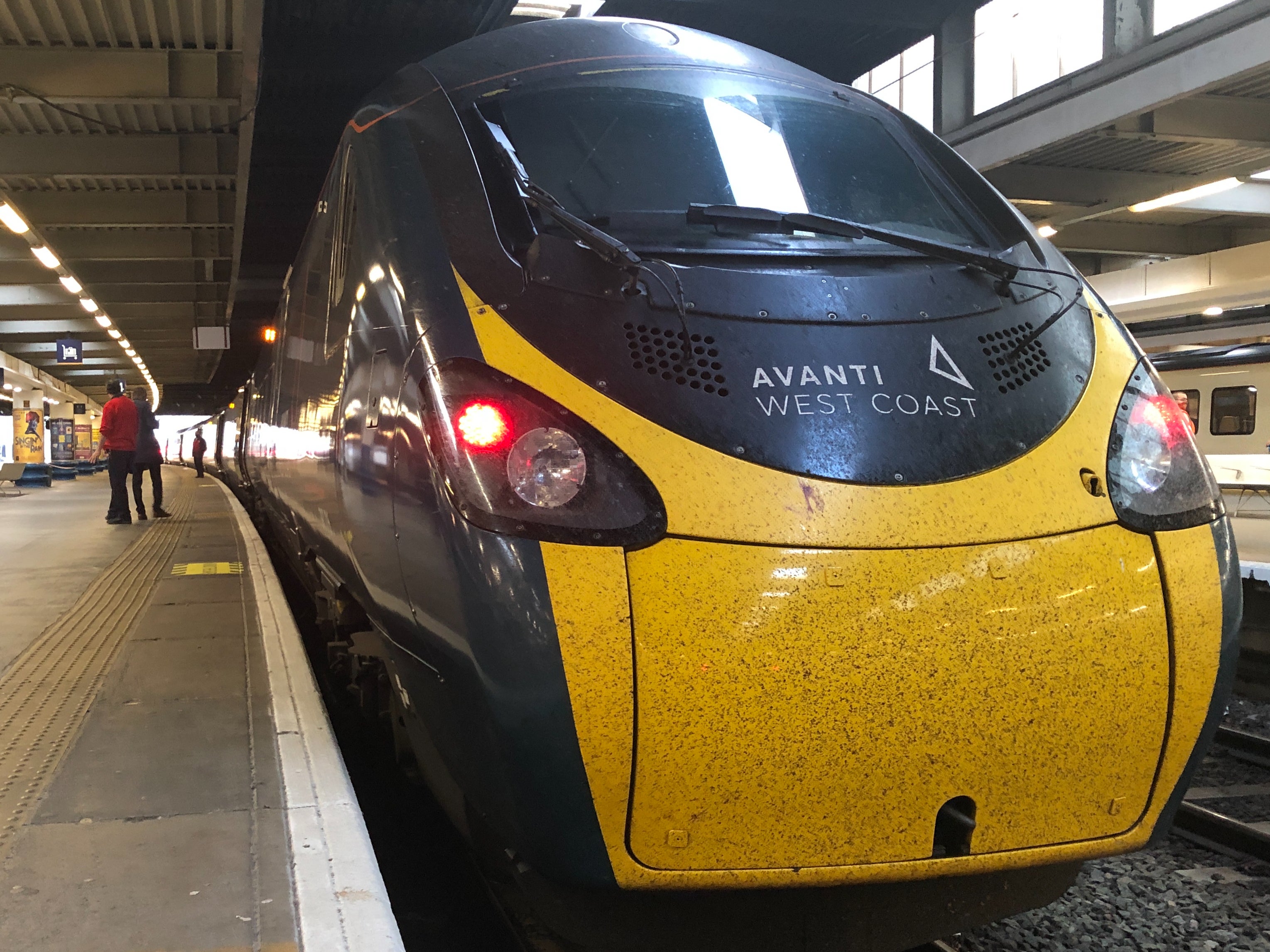Rare sight: Avanti West Coast trains from London to Manchester are reduced from three to one per hour