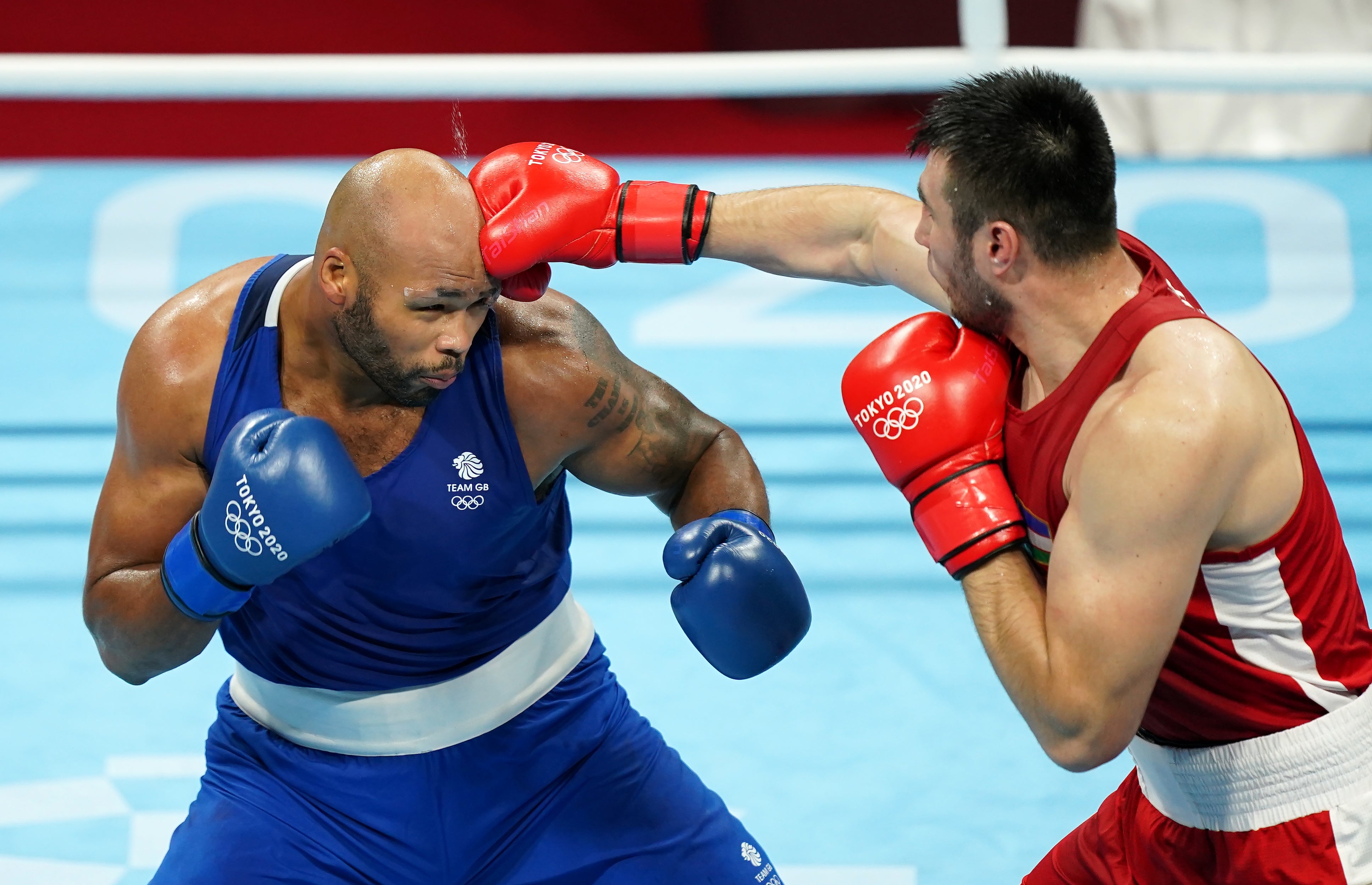 Bakhodir Jalolov outclassed Clarke in their semi-final on Wednesday afternoon (Mike Egerton/PA)