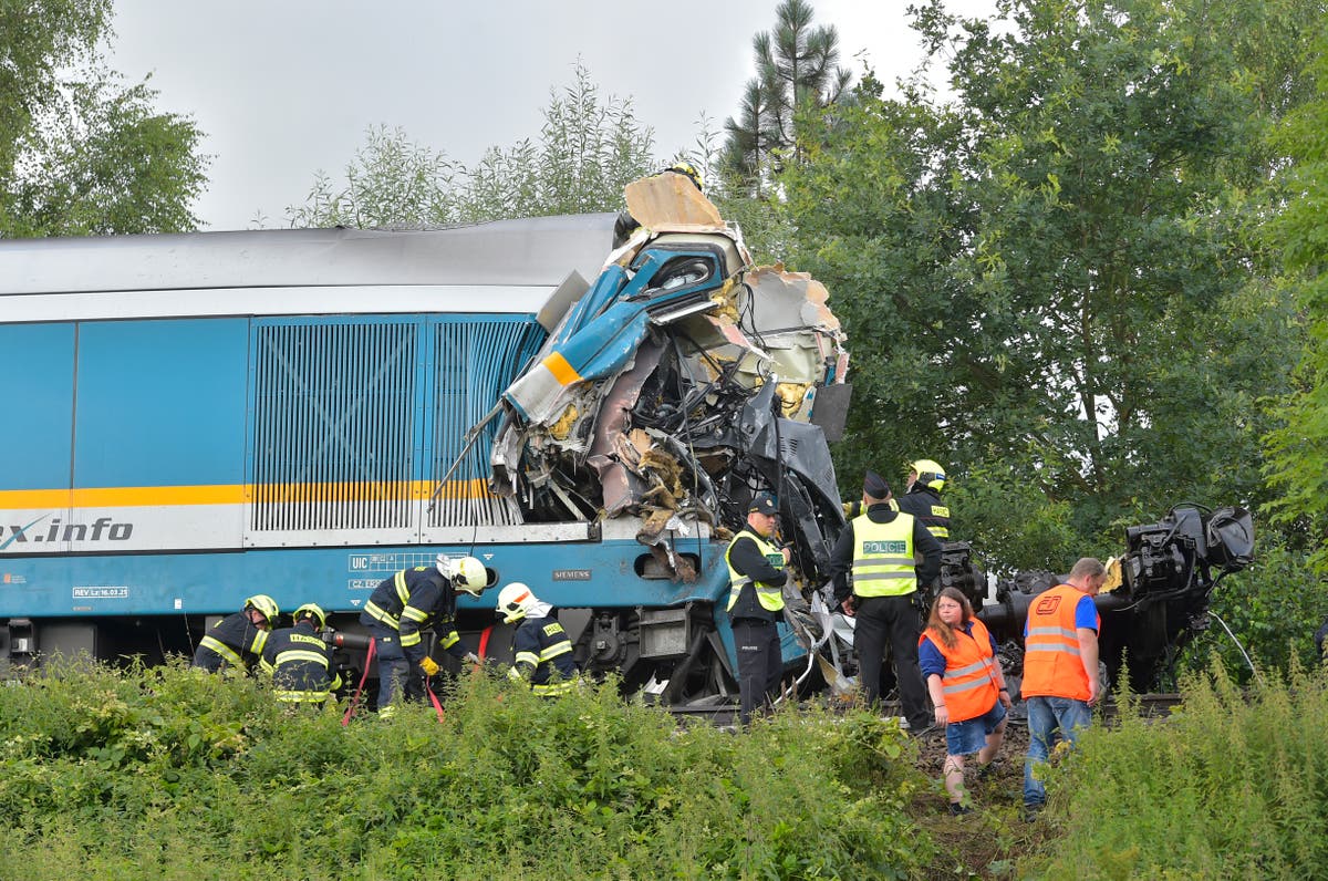 Passenger trains collide in Czech Republic, killing 2 Passenger trains collide in Czech Republic, killing 2
