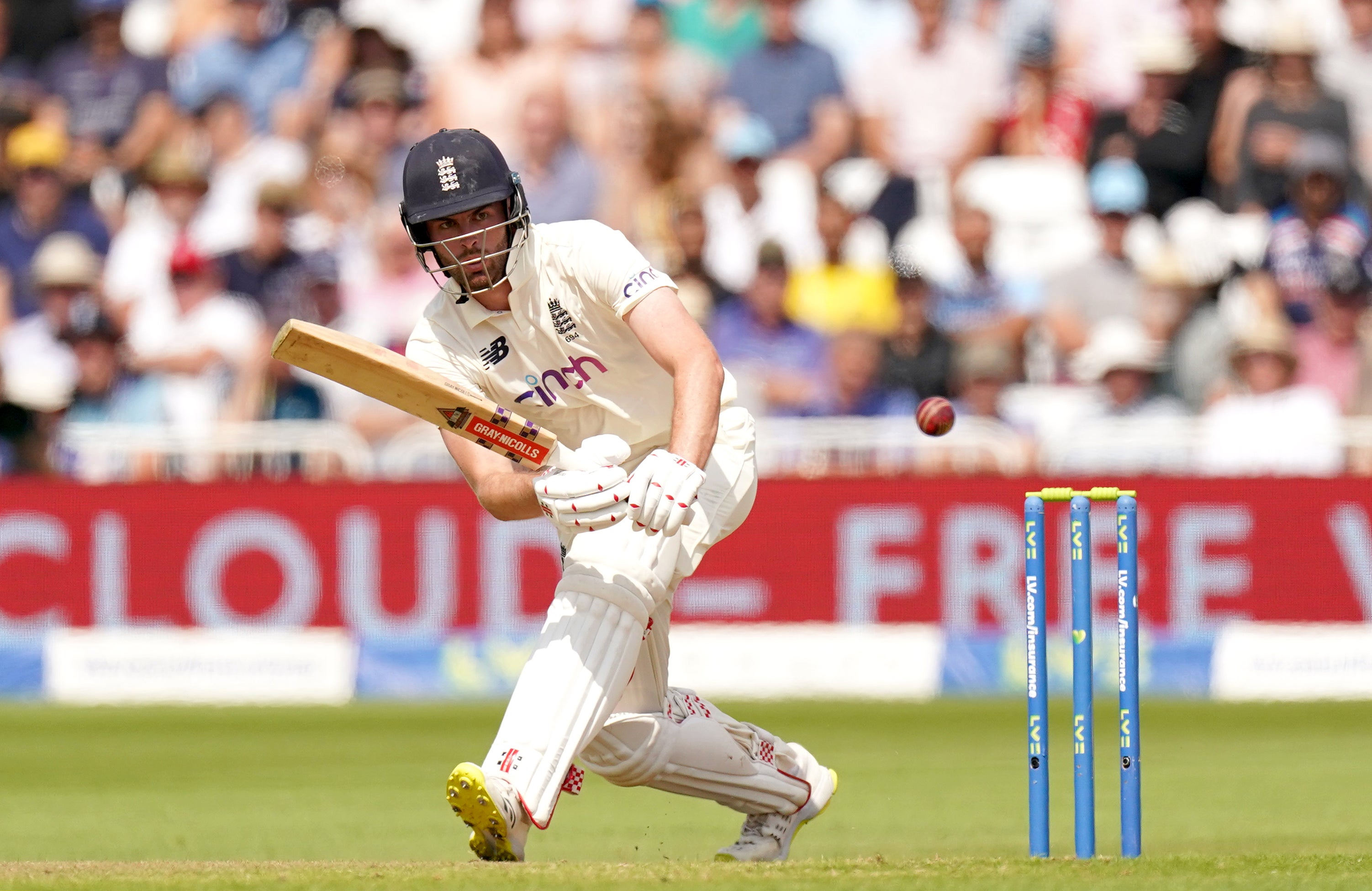 Dom Sibley was watchful in the opening session against India (Tim Goode/PA)