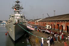 Indian navy ships to join exercises in Indo-Pacific