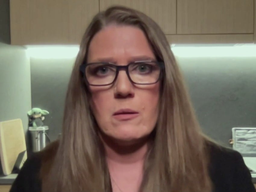 Mary Trump aparece en MSNBC para promocionar el nuevo libro The Reckoning
