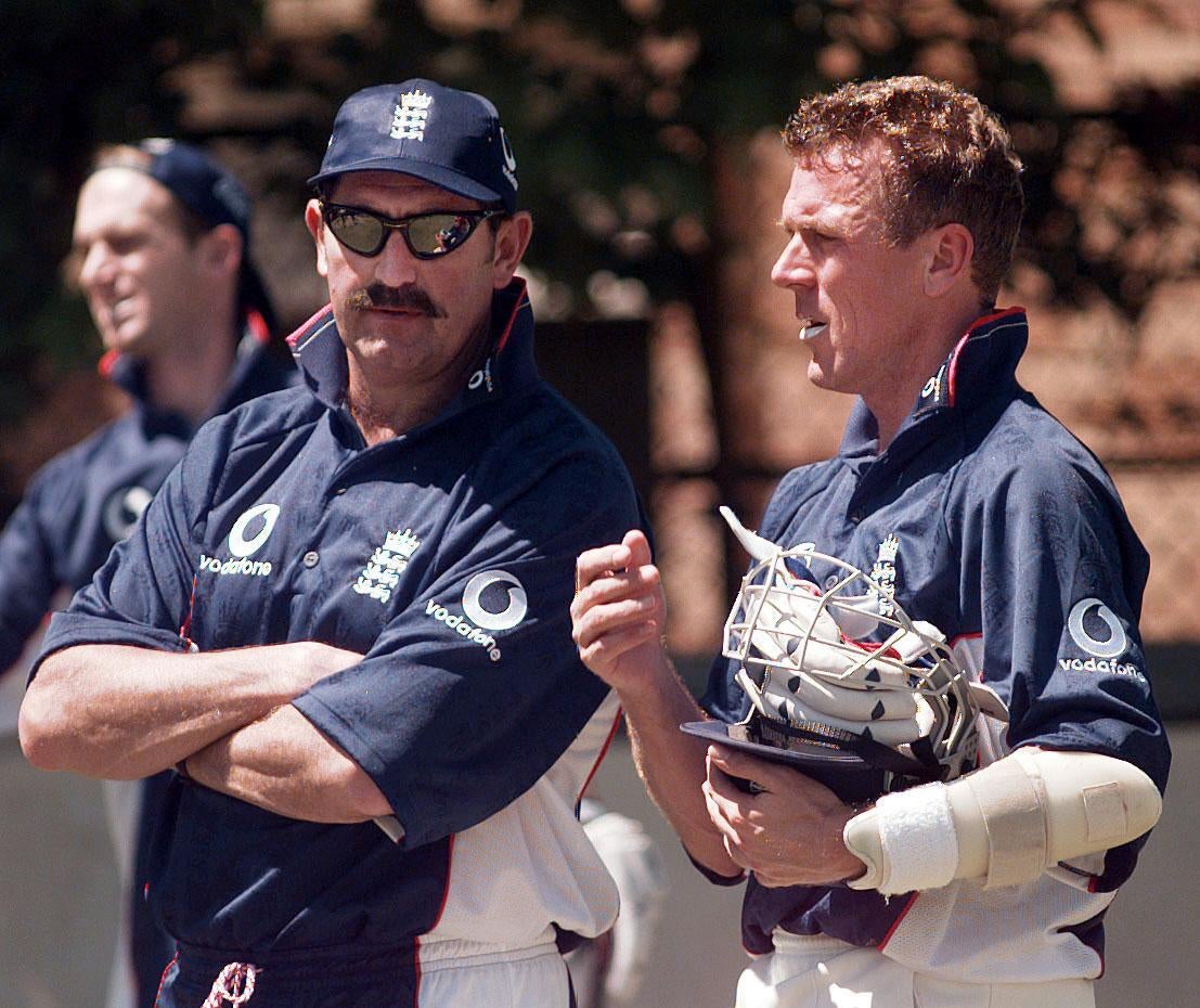 Graham Gooch, left, and Alec Stewart made their runs in the days before Twenty20 cricket (Rebecca Naden/PA)