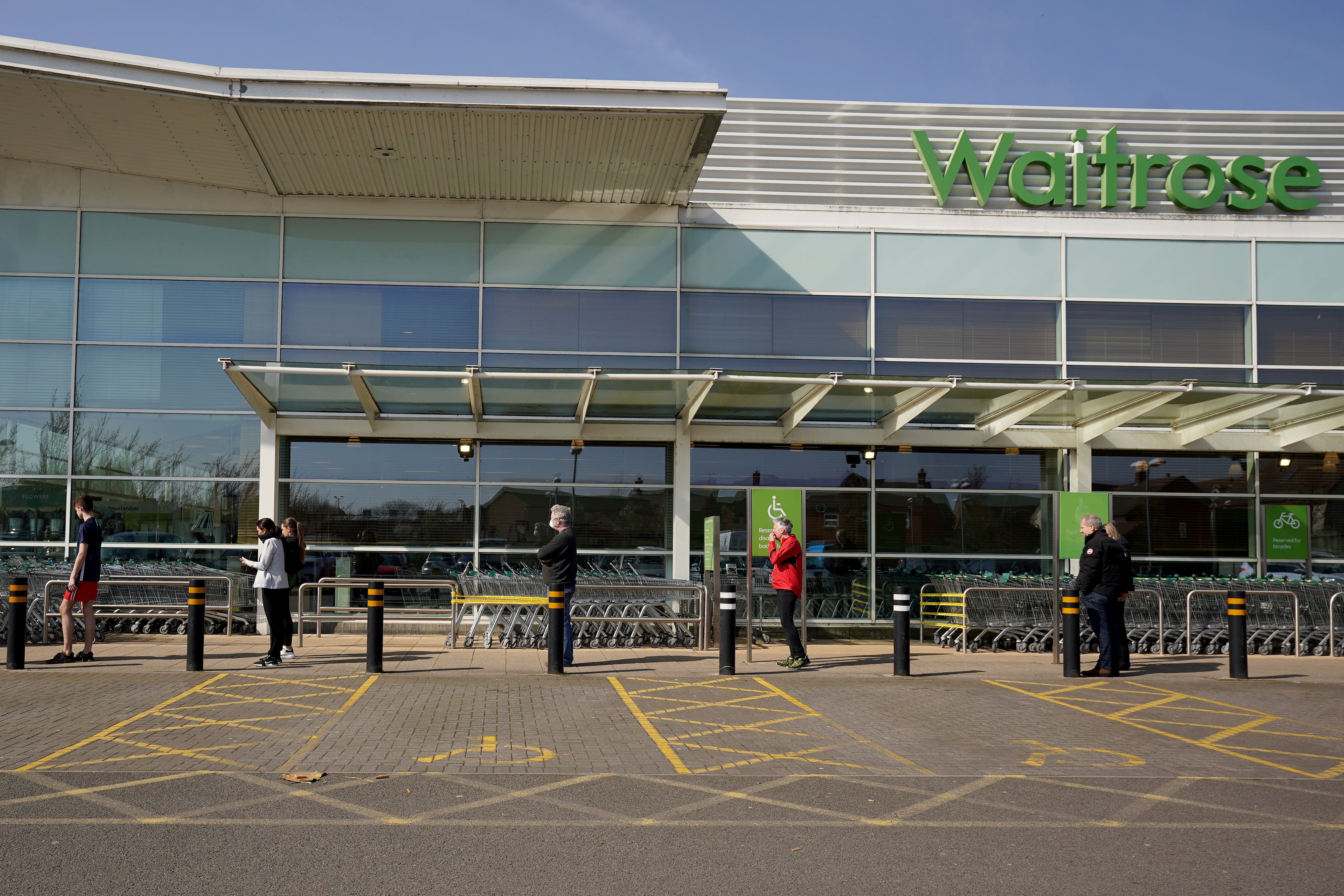 Waitrose and John Lewis drivers will also receive a £1,000 golden hello (Morgan Harlow/PA)