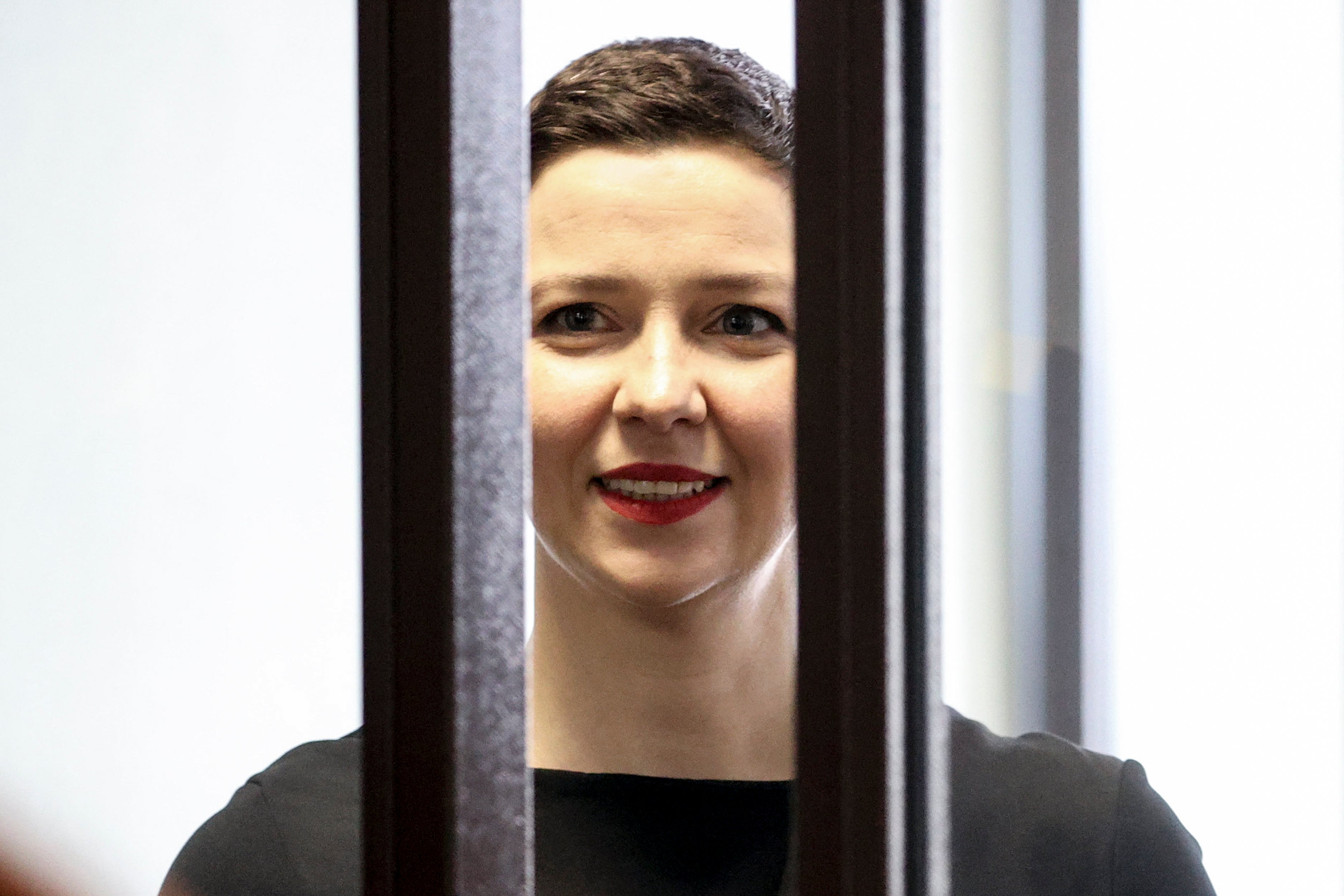 Maria Kolesnikova attends court on Wednesday