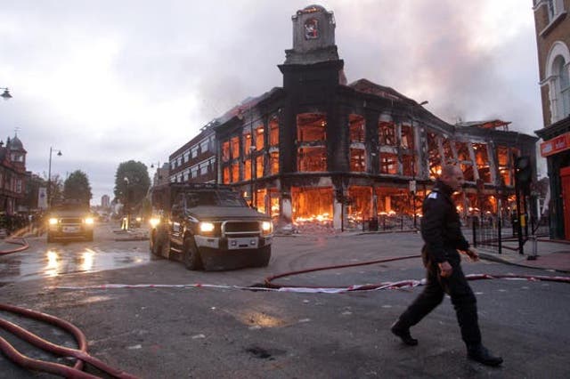 <p>As a Londoner, it was utterly heartbreaking to watch the riots unfold. Cars and shops engulfed in flames, family businesses burned to the ground</p>