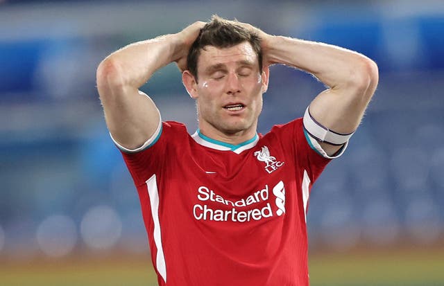 James Milner was inspired by Team GB’s divers (Clive Brunskill/PA)