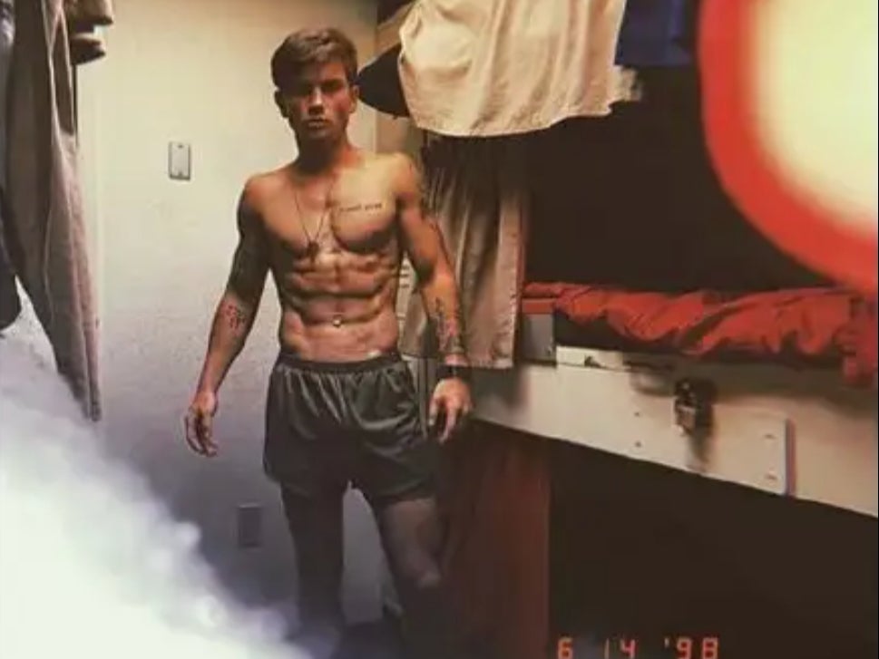 <p>Investigators looked into Mays Instagram account, which is now private, and found a post with a caption that states: “I love the smell of napalm in the morning.”</p>